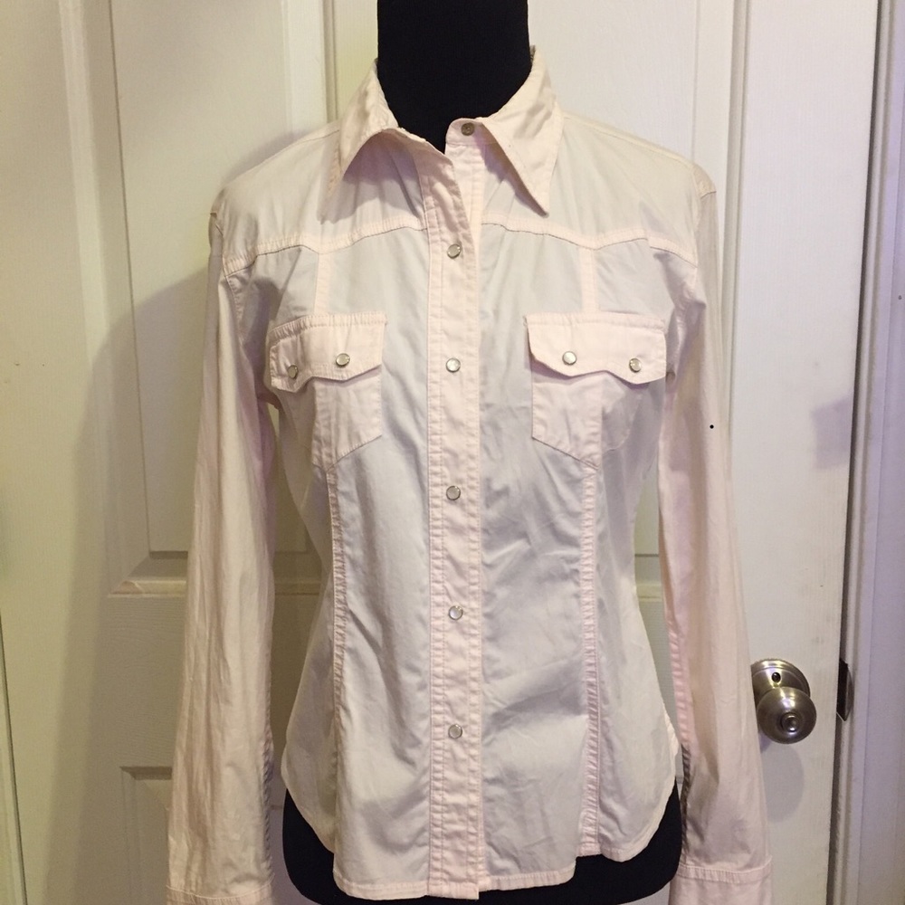 Light pink button down